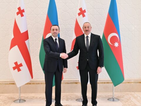 Qaribaşvili İlham Əliyevi təbrik etdi