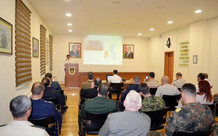Attaşelər Hərbi Dəniz Qüvvələrində olublar