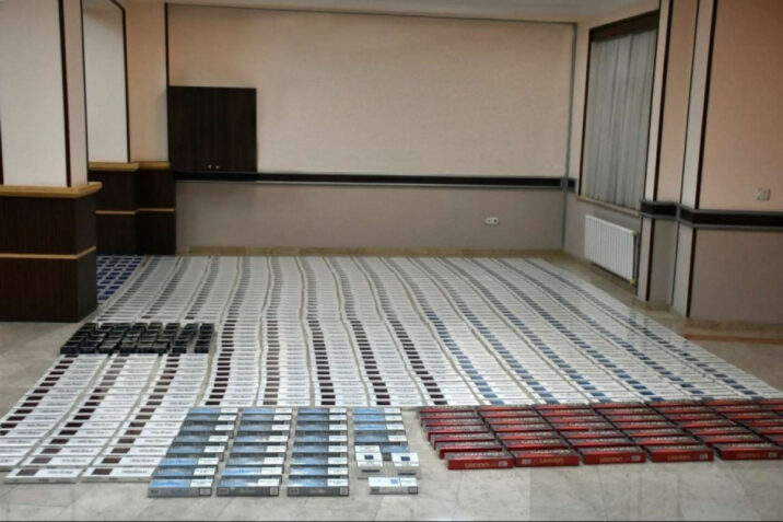 Külli miqdarda aksizi olmayan siqaret aşkarlandı 