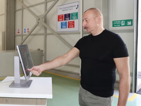 Kəlbəcərdə “Meydan” Kiçik Su Elektrik Stansiyası istifadəyə verildi