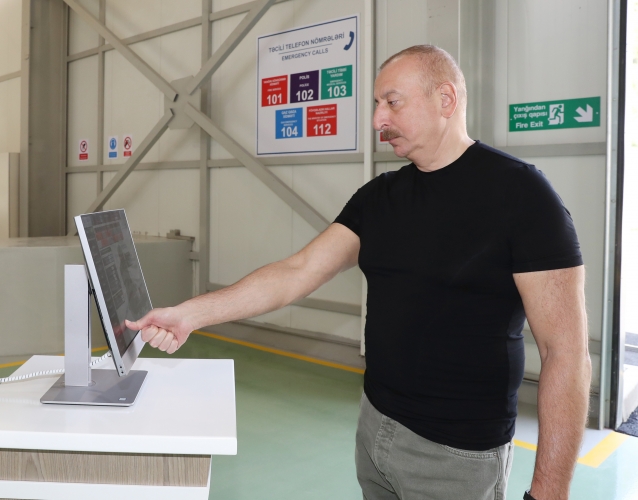Kəlbəcərdə “Meydan” Kiçik Su Elektrik Stansiyası istifadəyə verildi