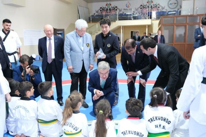 Tomas Bax Azərbaycan Taekvondo Federasiyasının qonağı olub