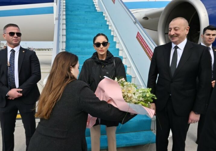 İlham Əliyev  və xanımı Türkiyədə səfərdədir