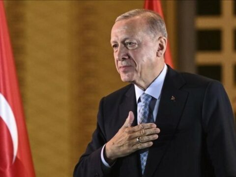 İlham Əliyev və Mehriban Əliyeva Ankarada Ərdoğanın səlahiyyətlərinin icrasına başlama mərasimində iştirak ediblər