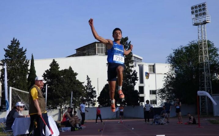 Atletika üzrə ölkə çempionatında REKORD