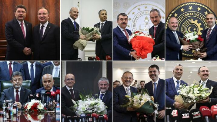 Türkiyə hökumətində təhvil-təslim mərasimi – FOTOLAR
