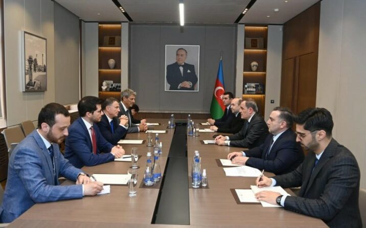 Ceyhun Bayramov Knesset nümayəndələrini qəbul etdi 