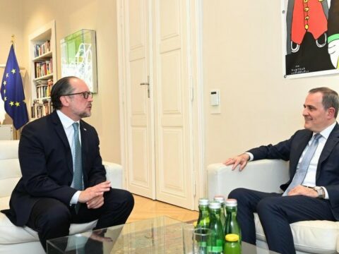 Azərbaycan və Avstriya xarici işlər nazirləri arasında görüş başlayıb