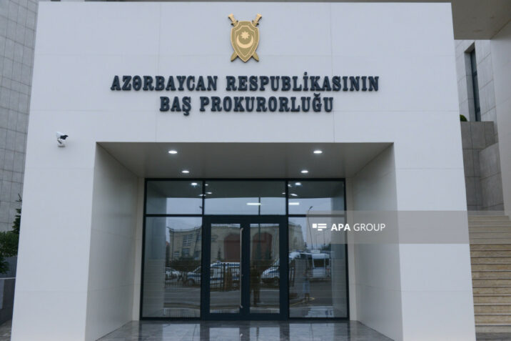 Hafiz Əliyevin qanuna zidd hərəkətləri ilə bağlı faktlar hüquqi qiymət verilməsi üçün Baş Prokurorluğa göndərilib
