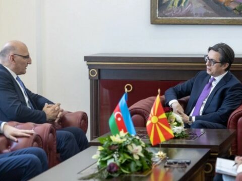 Birinci vitse-prezidentin köməkçisi Şimali Makedoniya rəhbərliyi ilə görüşlər keçirib