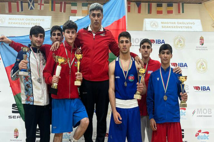 Boksçularımız Macarıstanda 10 medal qazandı