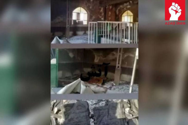 İranda iki ziyarətgah yandırıldı – FOTO