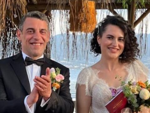 "Yeni gəlin"in aktyorunun toyundan – Fotolar