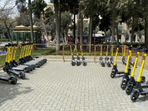 Milli Park ərazisində skuterlər üçün maksimal sürət həddi 17 km/saat müəyyənləşib