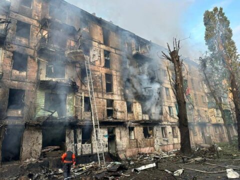 Ukraynaya kütləvi raket hücumu – Ölü və yaralılar var 