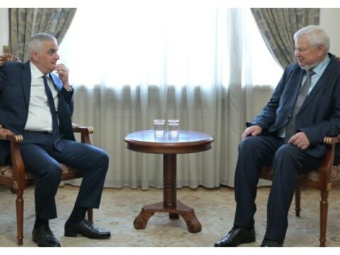 Paşinyanın müavini Kaspşiklə kommunikasiyaları müzakirə etdi