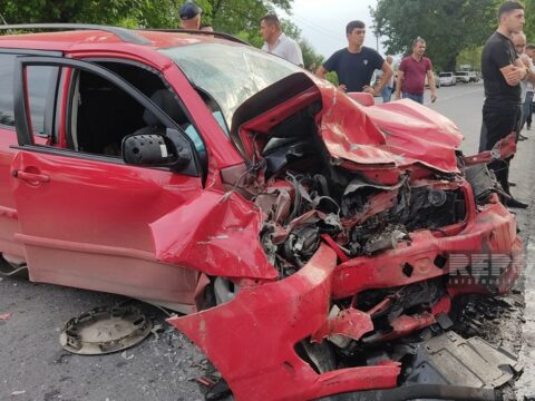Oğuzda ölümlə nəticələnən yol qəzası olub