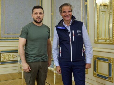 AEBA direktoru Kiyevdə Zelenski ilə görüşüb