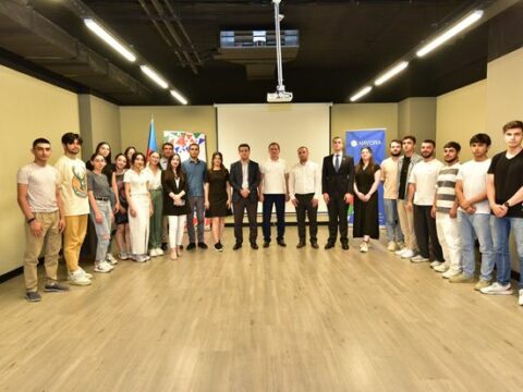 Gənclər təşkilatları Milli Qurtuluş Günü münasibətilə bir araya gəliblər