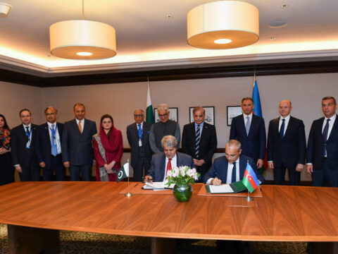 Azərbaycanla Pakistan arasında ticarət sahəsində əməkdaşlığa dair Anlaşma Memorandumu imzalandı