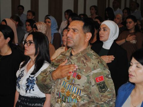 Şəhid polkovnik-leytenantın xatirəsi anıldı – FOTOLAR