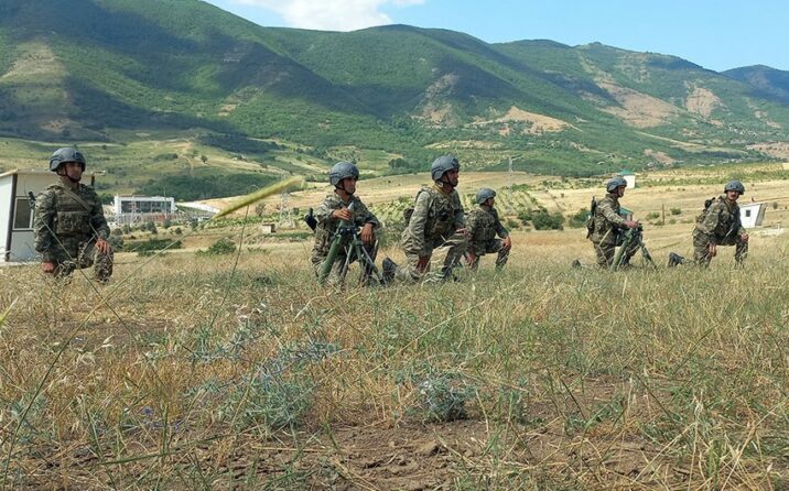 Ehtiyatda olan hərbçilərin təlim toplanışı başa çatıb