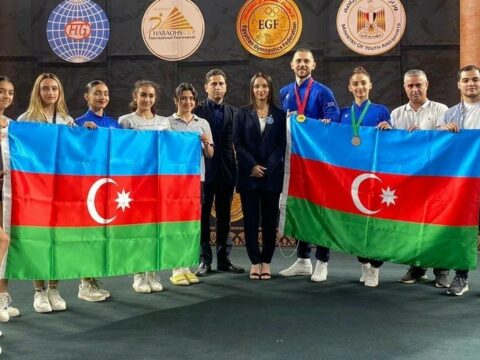 Azərbaycan gimnastı beynəlxalq turnirin qalibi olub