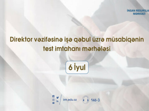 Direktorların işə qəbul imtahanının TARİXİ