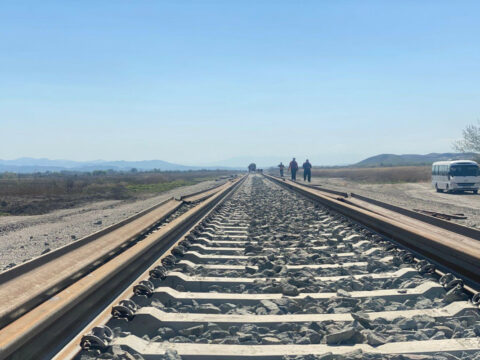 Bakı-Ağstafa dəmir yolu xəttində sel təhlükəsi
