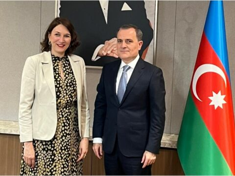 Ceyhun Bayramov UNESCO-nun İcraiyyə Şurasının prezidenti ilə görüşüb