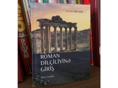 ADU professorunun “Roman dilçiliyinə giriş” adlı dərs vəsaiti nəşr olunub