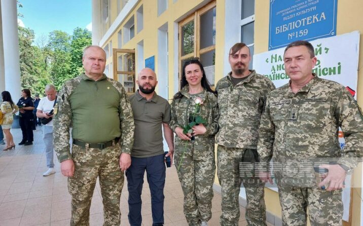 Ukraynada daha bir azərbaycanlı müharibədəki xidmətlərinə görə təltif olunub