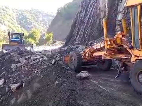İsmayıllı-Lahıc yolunda hərəkət qismən bərpa olundu