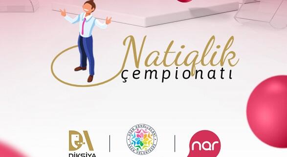 “Nar” gəncləri nitq bacarıqlarını gücləndirməyə dəvət edir