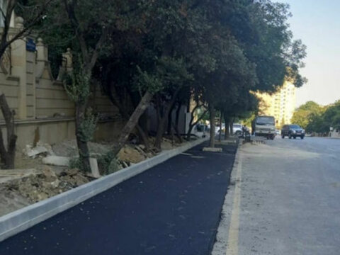 Yasamalda bina üçün inşa edilən parklanma yeri narazılıq yaratdı