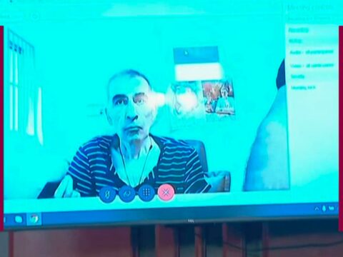 Saakaşvilinin dəhşətli görüntüləri – FOTOLAR