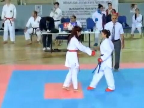 Erməni karateçi beynəlxalq turnirdə Azərbaycan idmançısına qarşı təxribat törədib