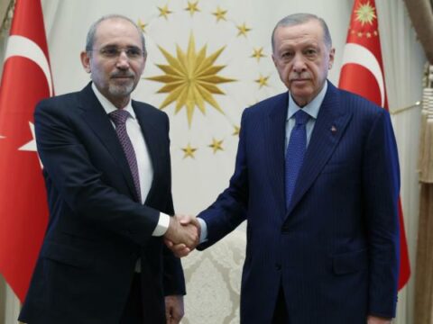 İordaniyanın XİN başçısı Ərdoğanın qəbulunda