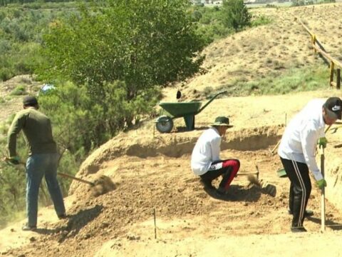 Naxçıvanda antik dövrə aid qəbir aşkarlandı