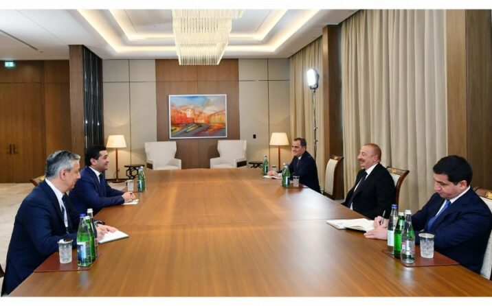 Prezident İlham Əliyev Özbəkistanın xarici işlər nazirini qəbul edib