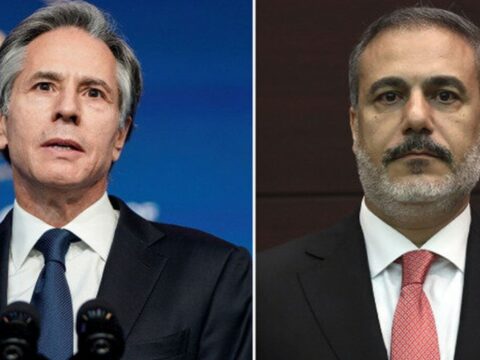 Türkiyənin xarici işlər naziri ilə ABŞ Dövlət katibi arasında telefon danışığı olub