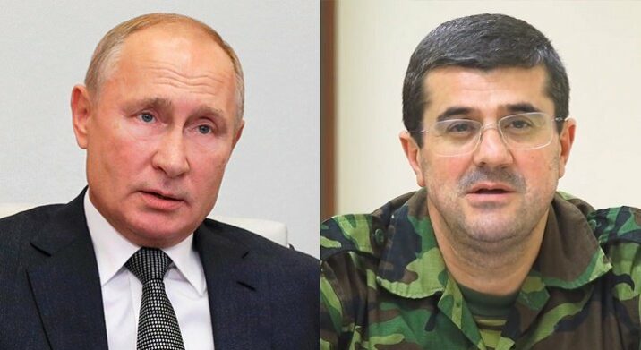Arayik qorxu içində Putinə yalvarır