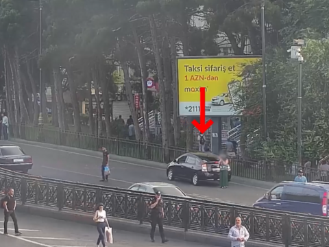 Bakıda sürücü diqqətsizliyi qəzaya səbəb olub