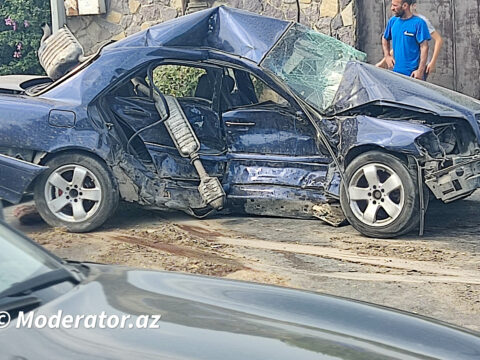 Saray qəsəbəsində ağır qəza: ölən və yaralananlar var – FOTO/VİDEO