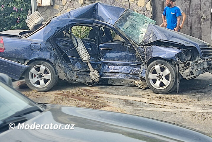 Saray qəsəbəsində ağır qəza: ölən və yaralananlar var – FOTO/VİDEO