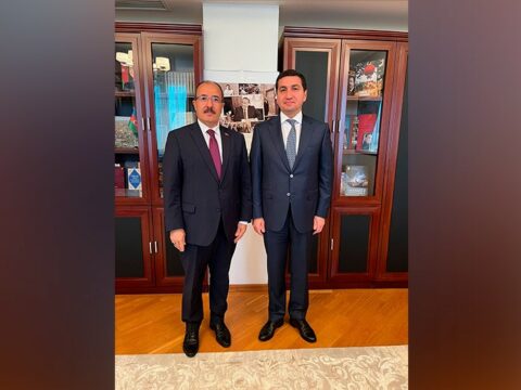 Prezidentin köməkçisi Türkiyə səfiri ilə Şuşa Bəyannaməsi üzrə hədəfləri müzakirə edib