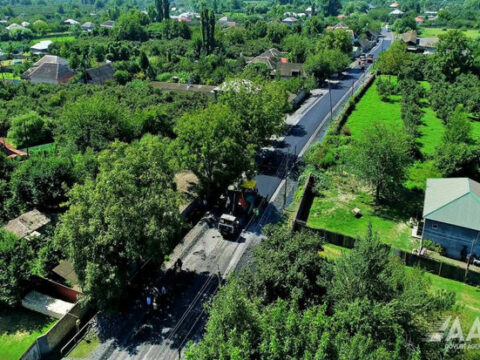 Zaqatalada 22 kilometrlik yolun yenidən qurulması yekunlaşır