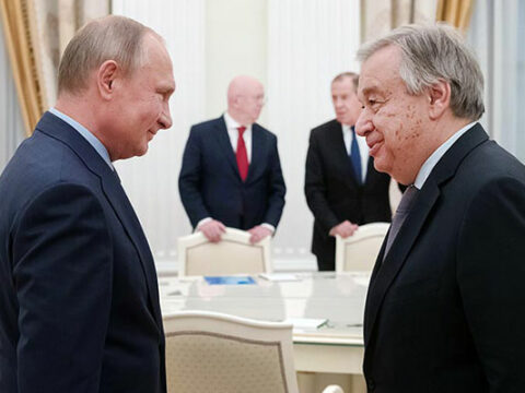 Quterreş Putinə məktub göndərdi 