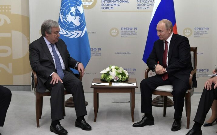 Quterreş Putinə taxıl sazişinin uzadılması ilə bağlı məktub göndərib
