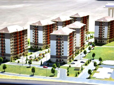 Naxçıvanda yeni yaşayış kompleksi istifadəyə verildi